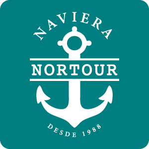 logo naviera nortour barco majorero
